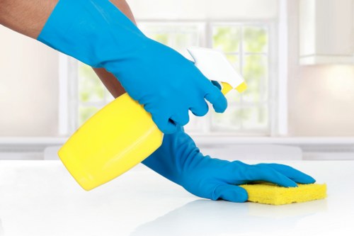 After builders cleaning in TW9 for a renovated residential property