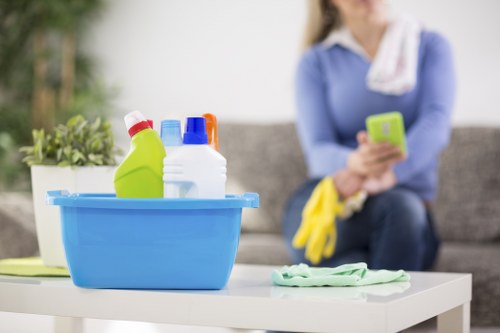 Sustainable carpet cleaning operation with recycling focus