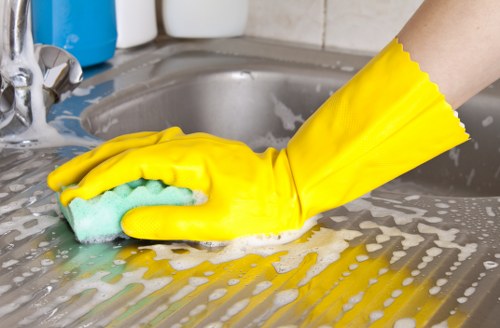 Deep carpet cleaning process in a TW9 property
