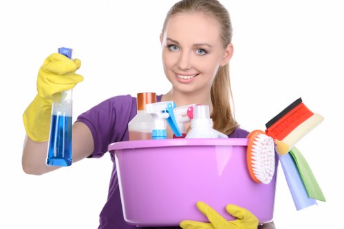 Clean and organised TW9 home after professional domestic cleaning