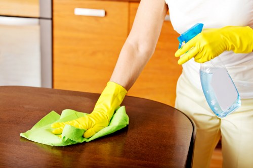 Final property inspection ready after end of tenancy cleaning in TW9